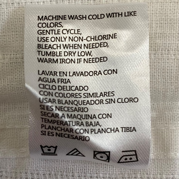 Weatherproof Vintage Linen/Cotton Woven Shirt, White, X-Large, NWT - Picture 16 of 16